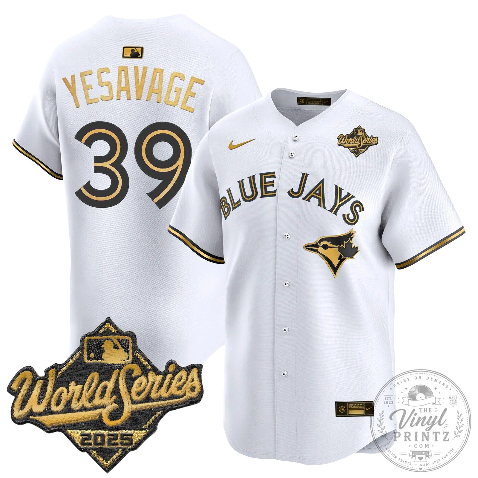 Toronto Blue Jays 2025 World Series Vapor Premier Limited Baseball Jersey