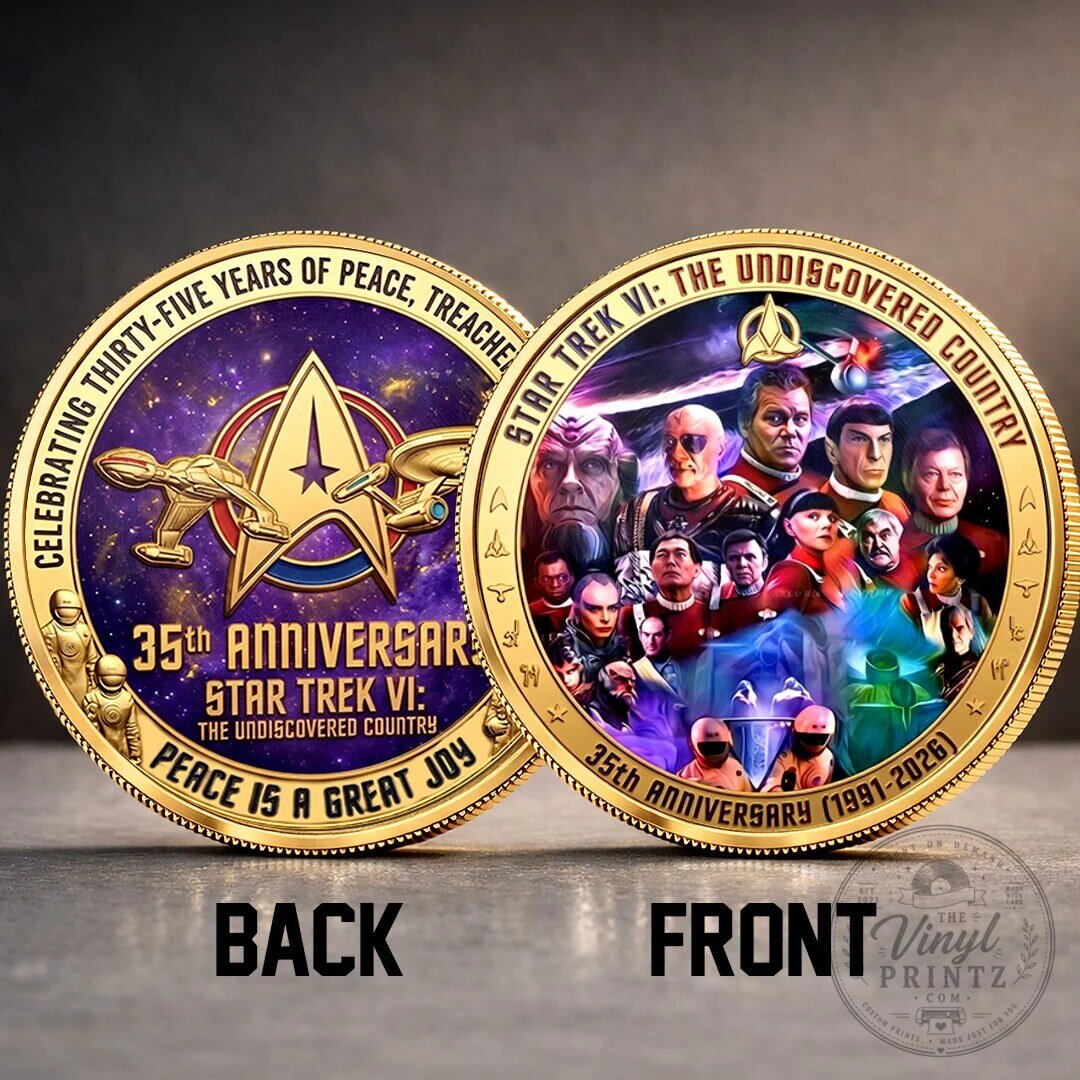 35th Anniversary Commemorative Coin for Star Trek VI: The Undiscovered Country