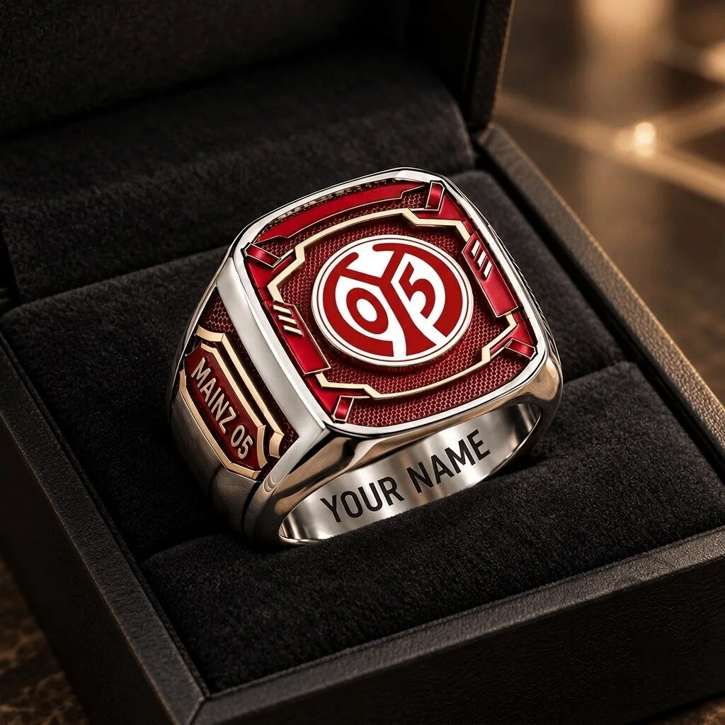 FSV Mainz 05 Bundesliga Football Club Fan Custom Engraved Championship Ring