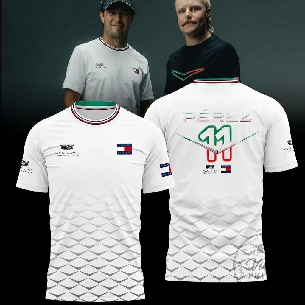 Cadillac Formula 1 Team Sergio Perez Mexico Heritage Racing Jersey