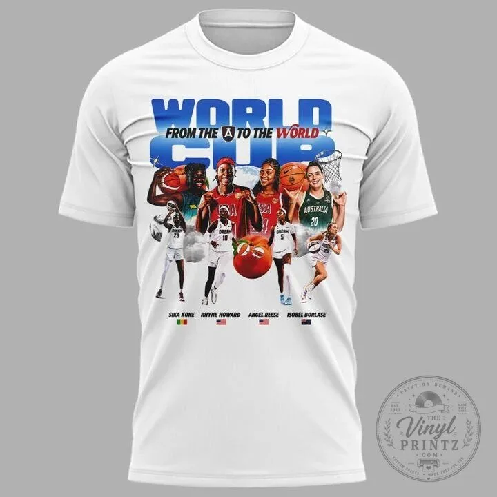 Atlanta Dream 2026 World Cup Warm Up Basketball Team T-Shirt 8 Atlanta Dream 2026 World Cup Warm Up Basketball Team T-Shirt