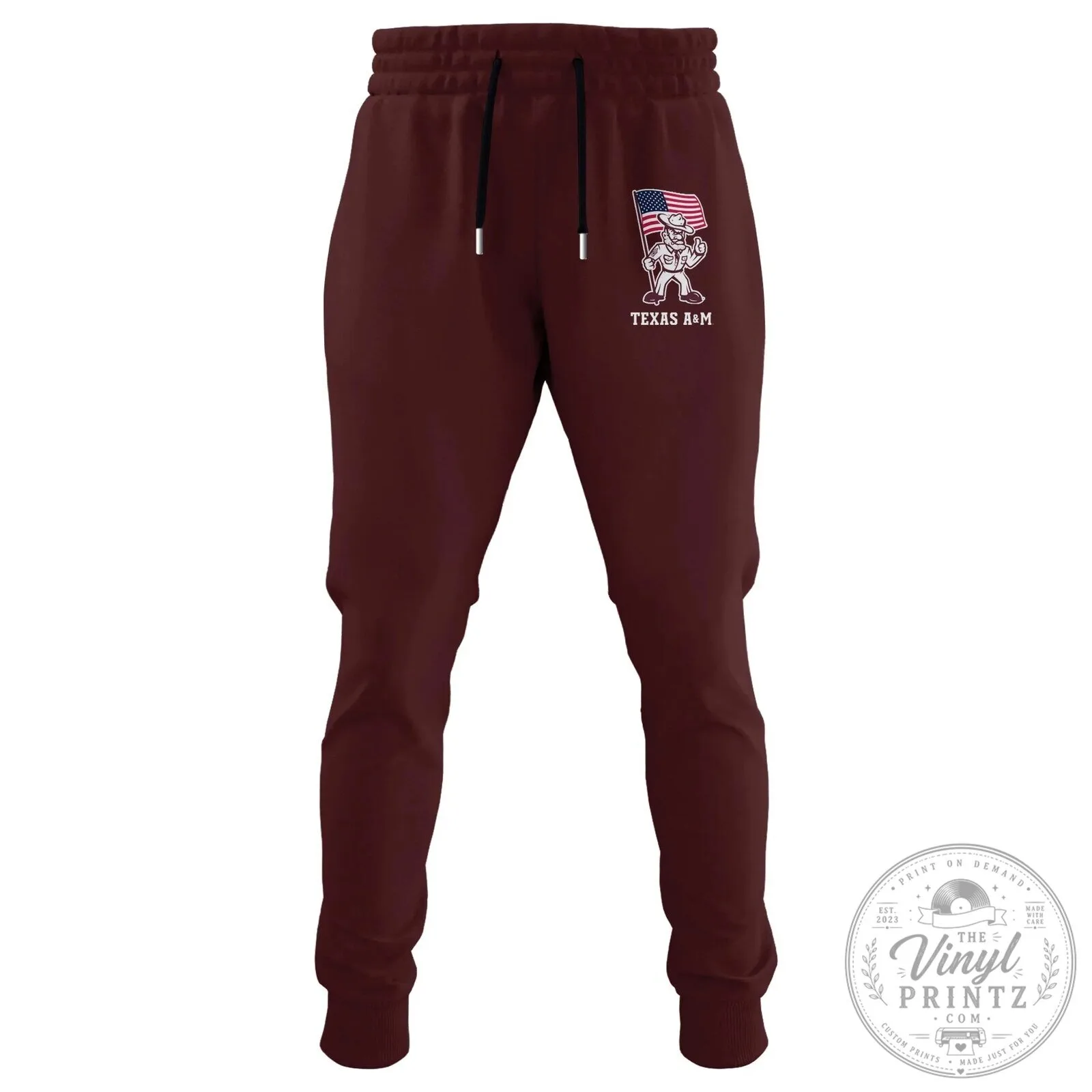 Texas A&M Aggies Ol' Sarge American Flag White Pullover Hoodie 8 Texas A&M Aggies Ol