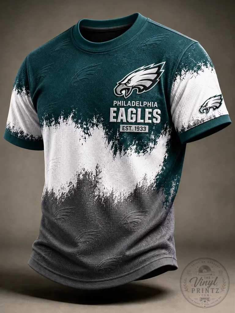 Philadelphia Eagles Football Fan Tee, Retro Inspired Men's T-Shirt 14 Philadelphia Eagles Football Fan Tee, Retro Inspired Men's T-Shirt