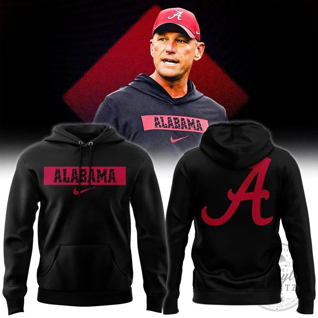 Alabama Crimson Tide Football Team Black Hoodie