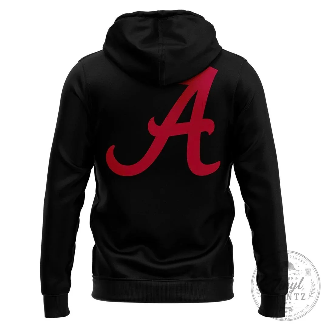 Alabama Crimson Tide Football Team Black Hoodie 9 Alabama Crimson Tide Football Team Black Hoodie
