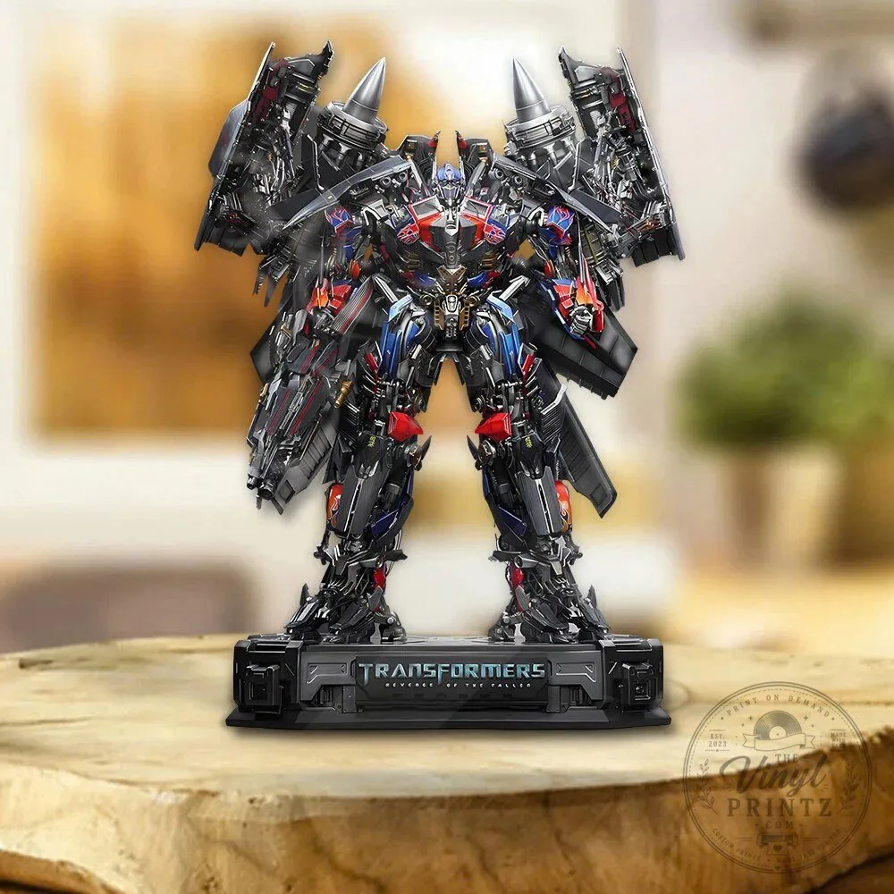 Transformers Revenge of the Fallen Optimus Prime Acrylic Plaque