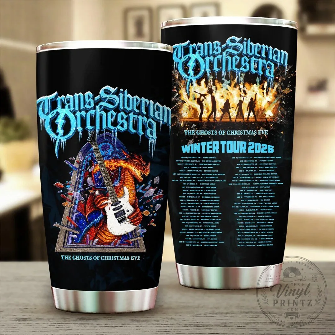 2026 Winter Tour Tumbler for Trans-Siberian Orchestra: The Ghosts of Christmas Eve 1 2026 Winter Tour Tumbler for Trans-Siberian Orchestra: The Ghosts of Christmas Eve