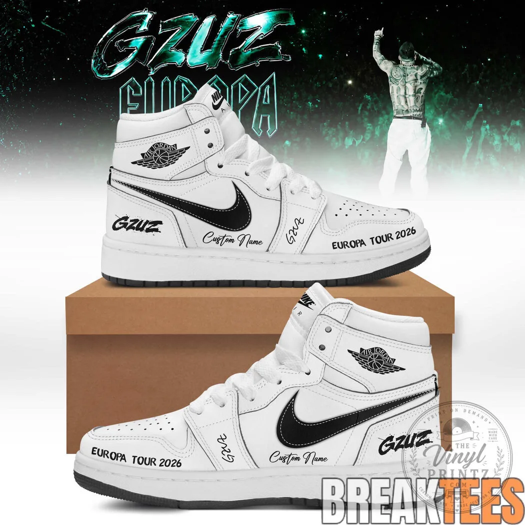 Gzuz Live Europa Tour 2026 Signature Custom Air Jordan 1 Shoes 12 Gzuz Live Europa Tour 2026 Signature Custom Air Jordan 1 Shoes
