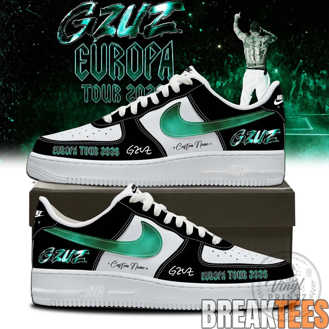 Gzuz Live Europa Tour 2026 Signature Custom Air Jordan 1 Shoes 13 Gzuz Live Europa Tour 2026 Signature Custom Air Jordan 1 Shoes