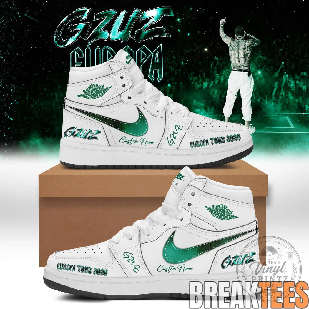 Gzuz Live Europa Tour 2026 Signature Custom Air Jordan 1 Shoes 14 Gzuz Live Europa Tour 2026 Signature Custom Air Jordan 1 Shoes