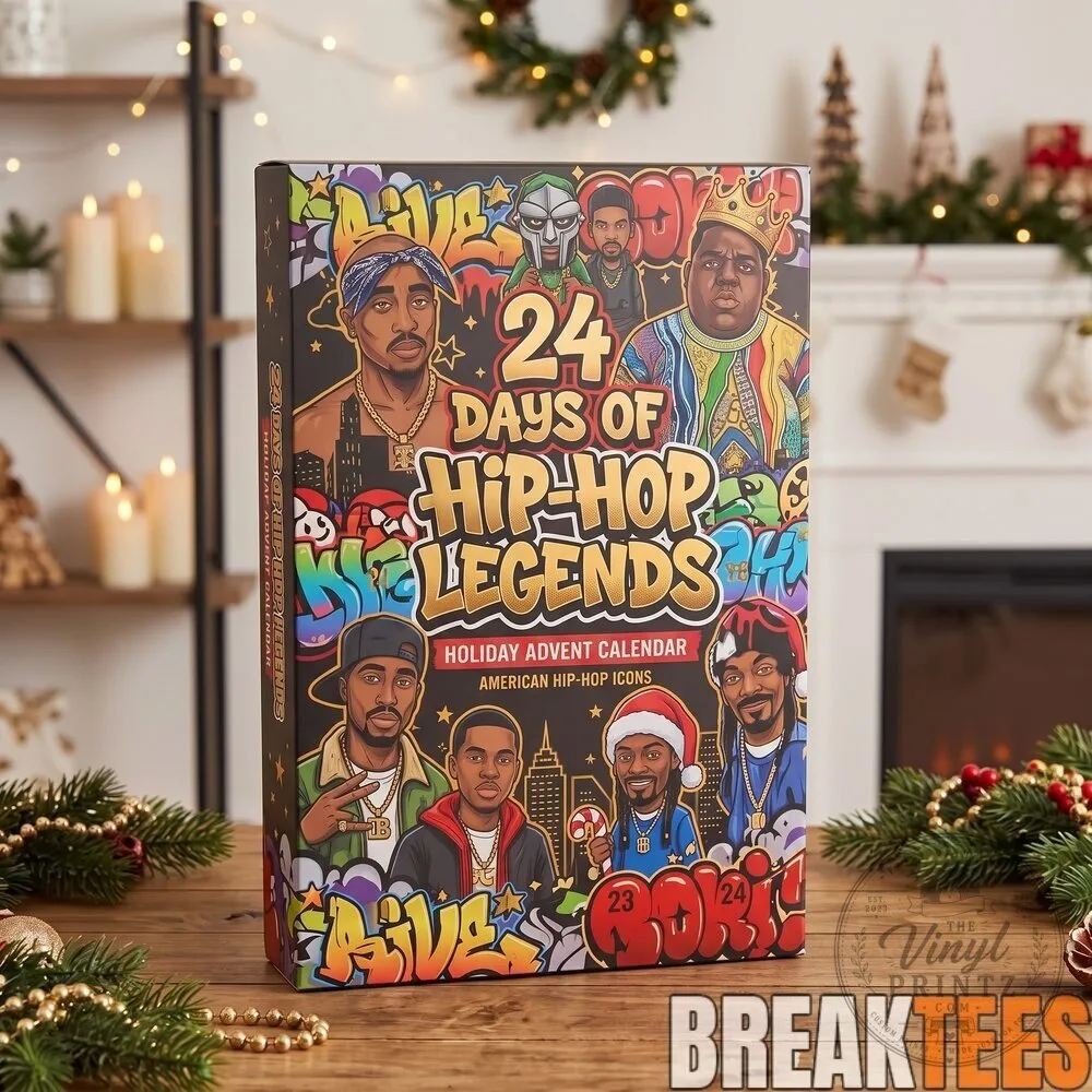 Hip-Hop Legends Holiday Advent Calendar with American Icons Figurines 7 Hip-Hop Legends Holiday Advent Calendar with American Icons Figurines