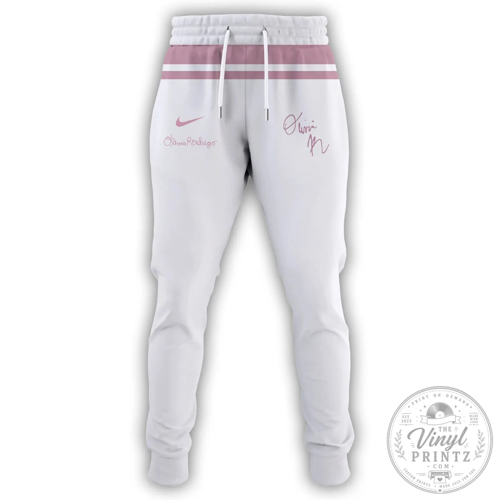 Olivia Rodrigo The Unraveled Tour Baseball Jersey with Pink Trim 8 Olivia Rodrigo The Unraveled Tour Baseball Jersey with Pink Trim