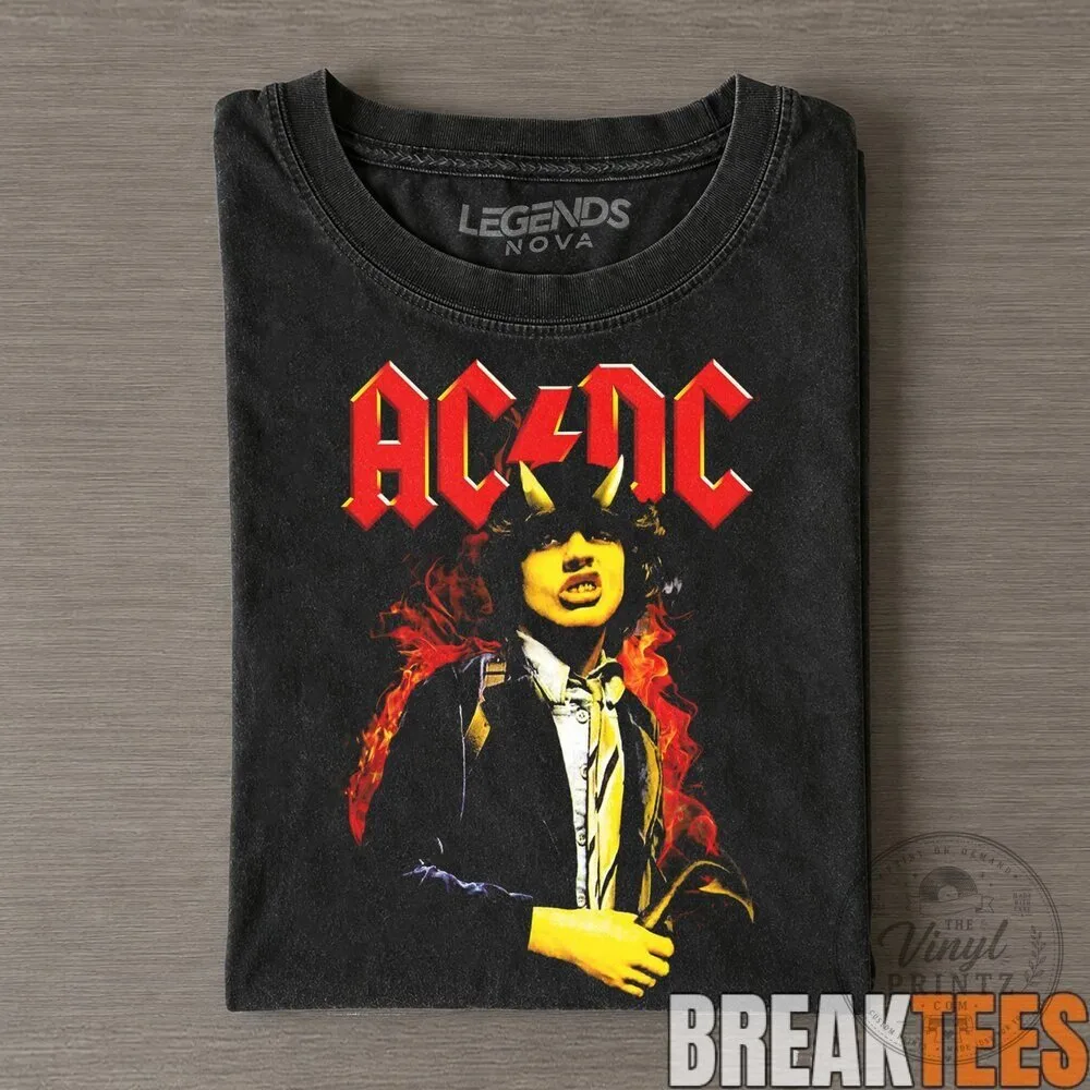 AC/DC High Voltage Vintage Rock Band Graphic T-Shirt 12 AC/DC High Voltage Vintage Rock Band Graphic T-Shirt