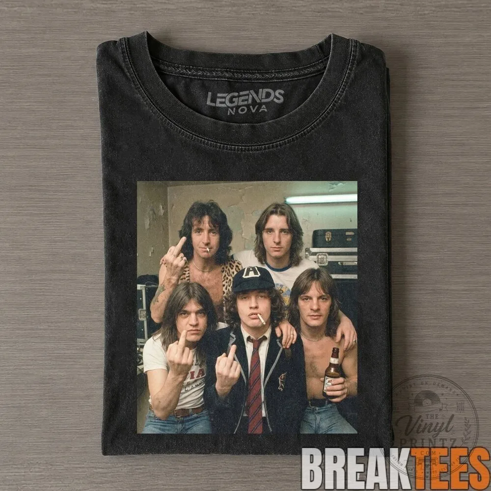 AC/DC High Voltage Vintage Rock Band Graphic T-Shirt 13 AC/DC High Voltage Vintage Rock Band Graphic T-Shirt
