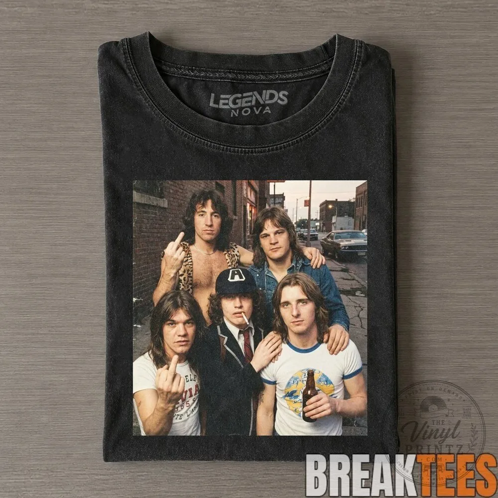 AC/DC High Voltage Vintage Rock Band Graphic T-Shirt 14 AC/DC High Voltage Vintage Rock Band Graphic T-Shirt