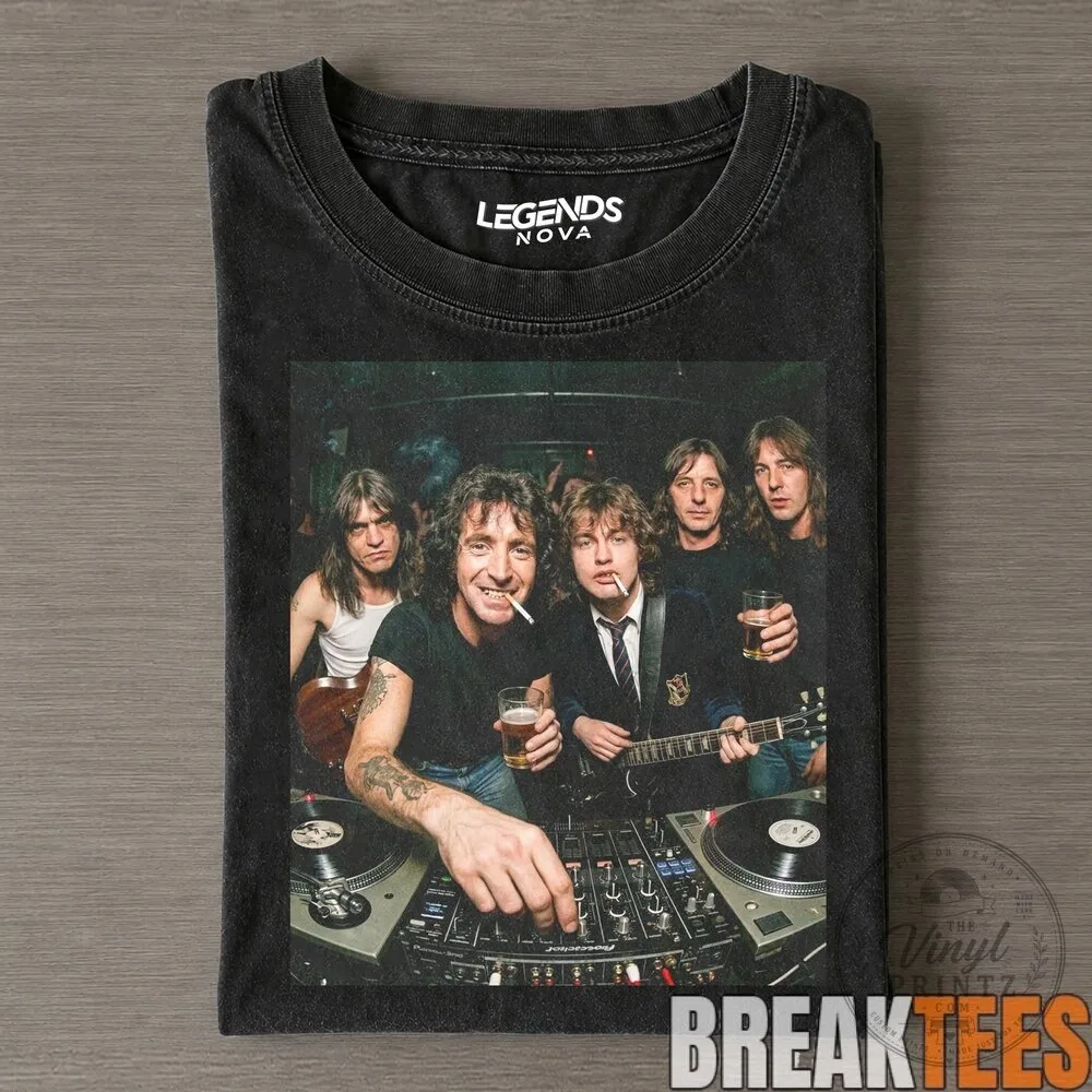AC/DC High Voltage Vintage Rock Band Graphic T-Shirt 16 AC/DC High Voltage Vintage Rock Band Graphic T-Shirt