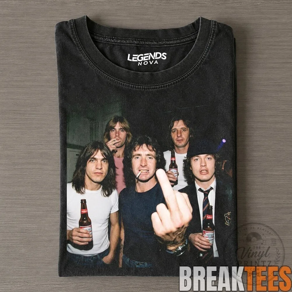 AC/DC High Voltage Vintage Rock Band Graphic T-Shirt 17 AC/DC High Voltage Vintage Rock Band Graphic T-Shirt