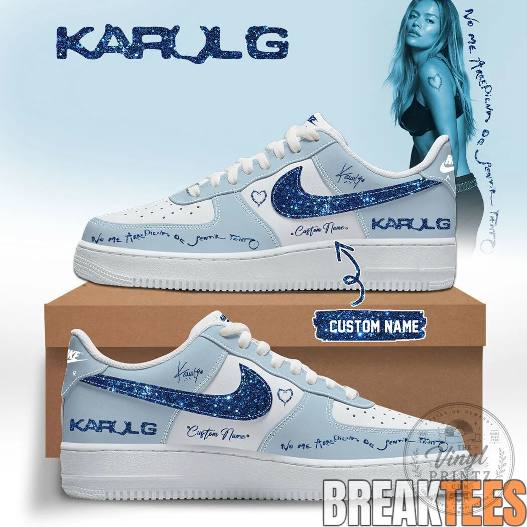 Custom Shoes Inspired by Karol G's No Me Arrepiento De Sentir Tanto