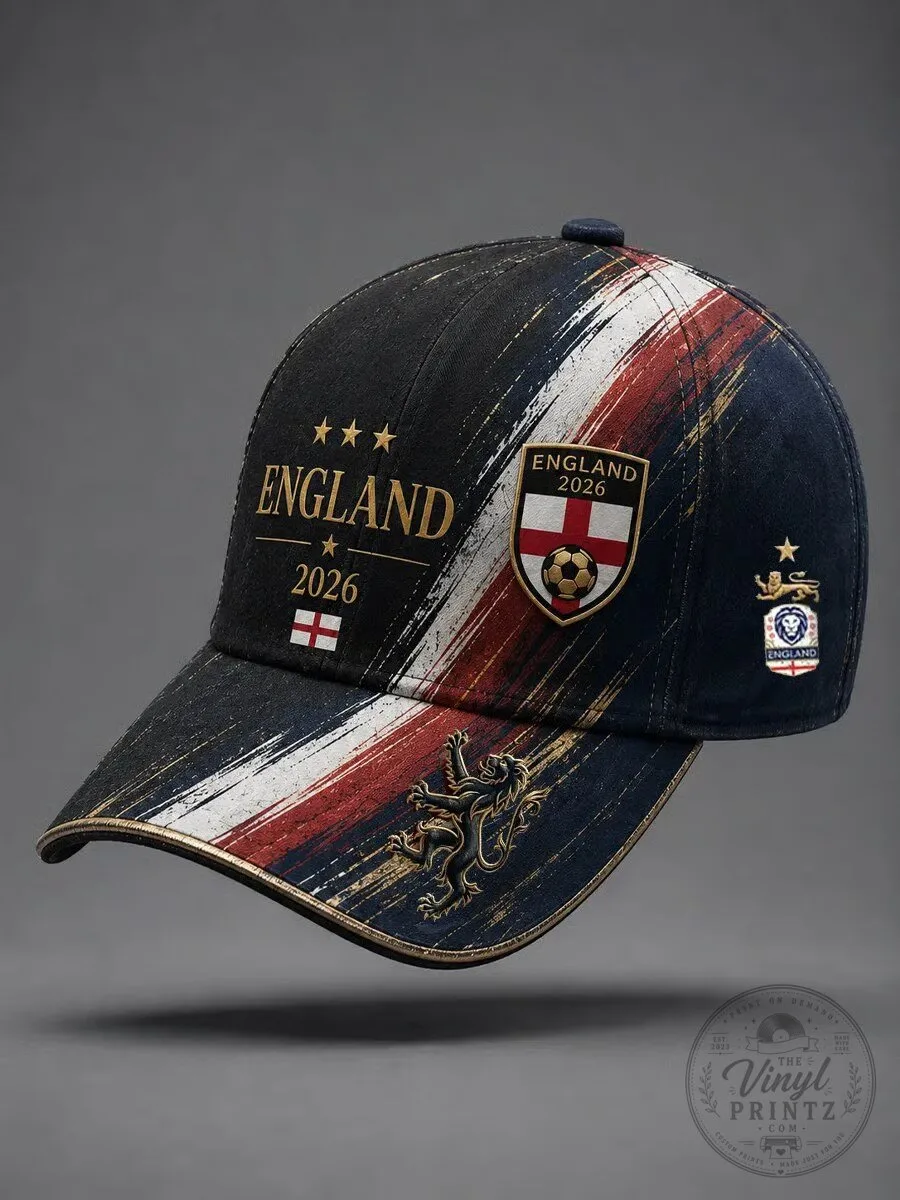 England Football Supporters' 2026 World Cup Baseball Cap Hat