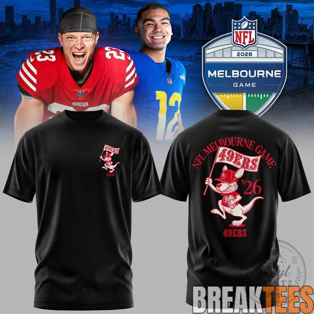 San Francisco 49ers NFL Melbourne Game 2026 Limited Edition T