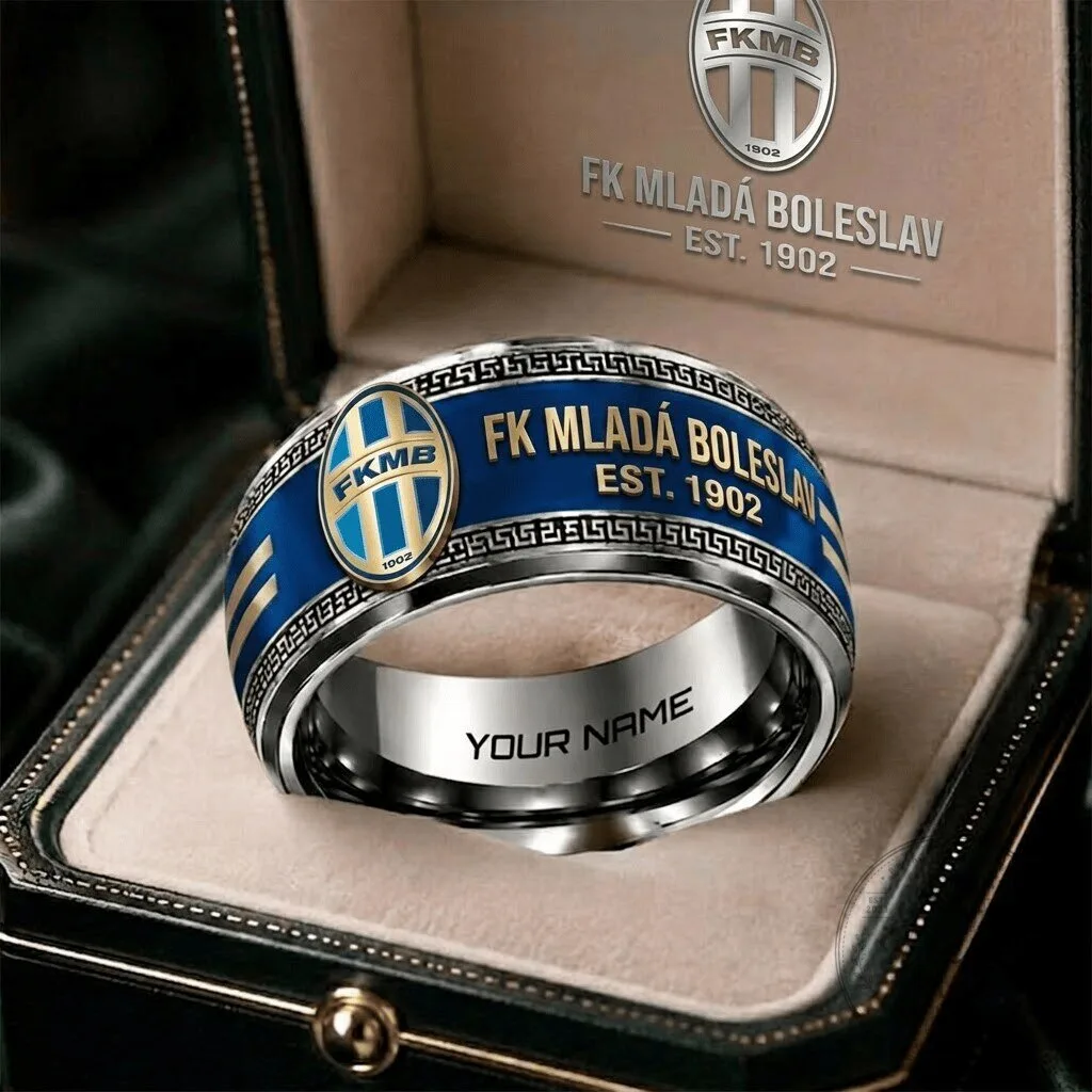 FK Mlada Boleslav Czech First League Personalized Ring