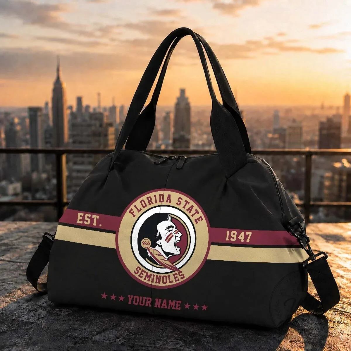 Florida State Seminoles Personalized Sports Gym Bag