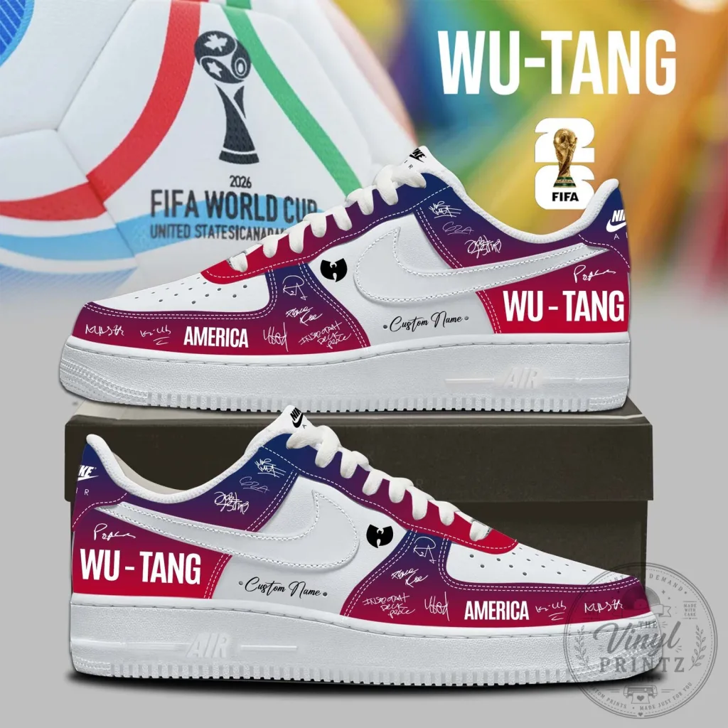 ,,Wu-Tang Clan X World Cup 2026 Global Pride USA Soccer Limited Edition Signature – Shoes 1-1 ,,Wu-Tang Clan X World Cup 2026 Global Pride USA Soccer Limited Edition Signature – Shoes 1-1