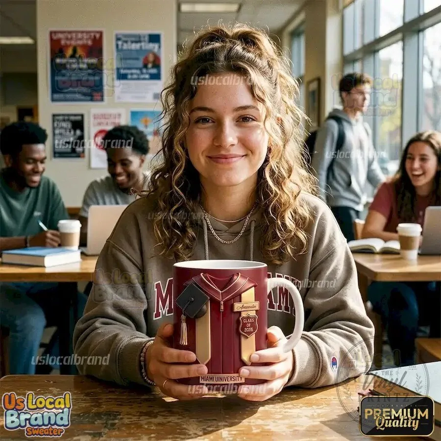 Class of 2026 Personalized Graduation Ceramic Coffee Mug