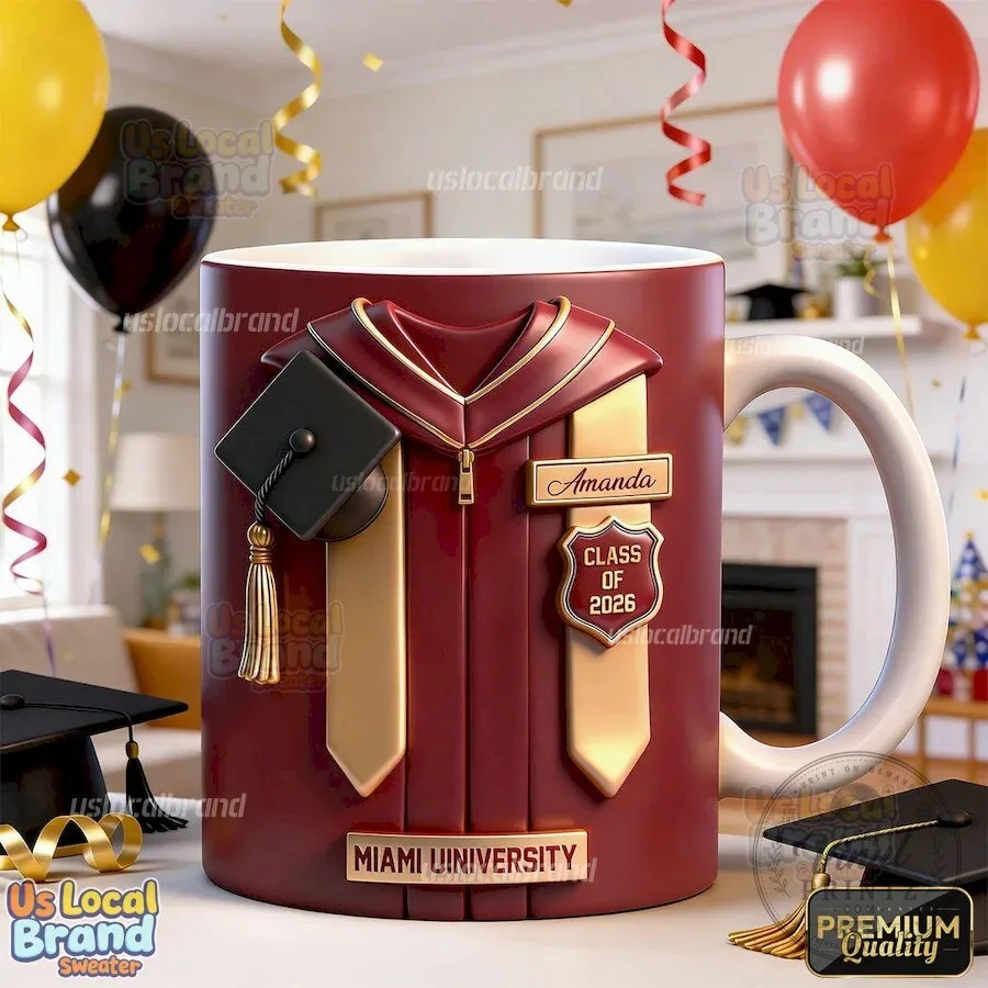 Class of 2026 Personalized Graduation Ceramic Coffee Mug 7 Class of 2026 Personalized Graduation Ceramic Coffee Mug