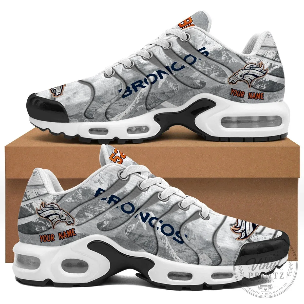 Denver Broncos Personalized Fan Edition Shoes