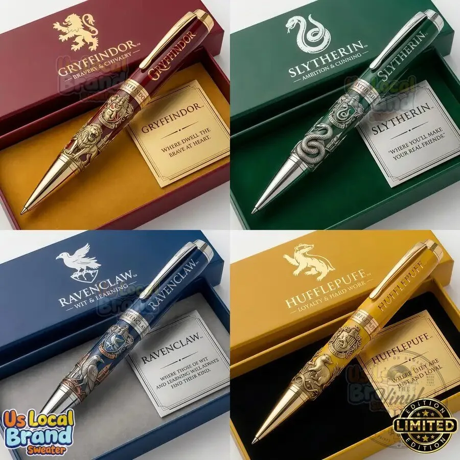 Harry Potter Hogwarts House Gryffindor Slytherin Ravenclaw Hufflepuff Pen 2 Harry Potter Hogwarts House Gryffindor Slytherin Ravenclaw Hufflepuff Pen