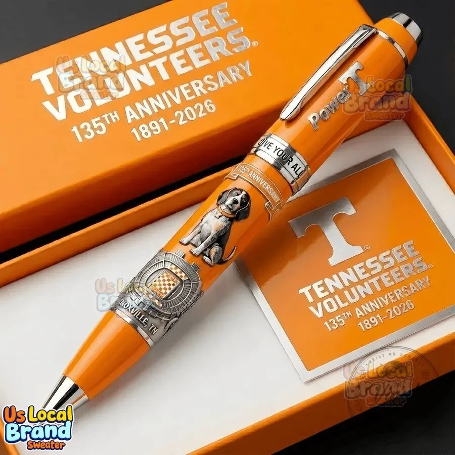 Tennessee Volunteers 135th Anniversary Commemorative Orange Pen