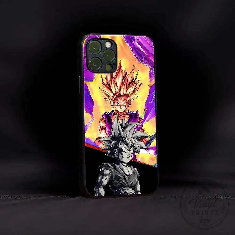Dragon Ball Z Super Saiyan Son Gohan Anime Manga Art iPhone Phone Case