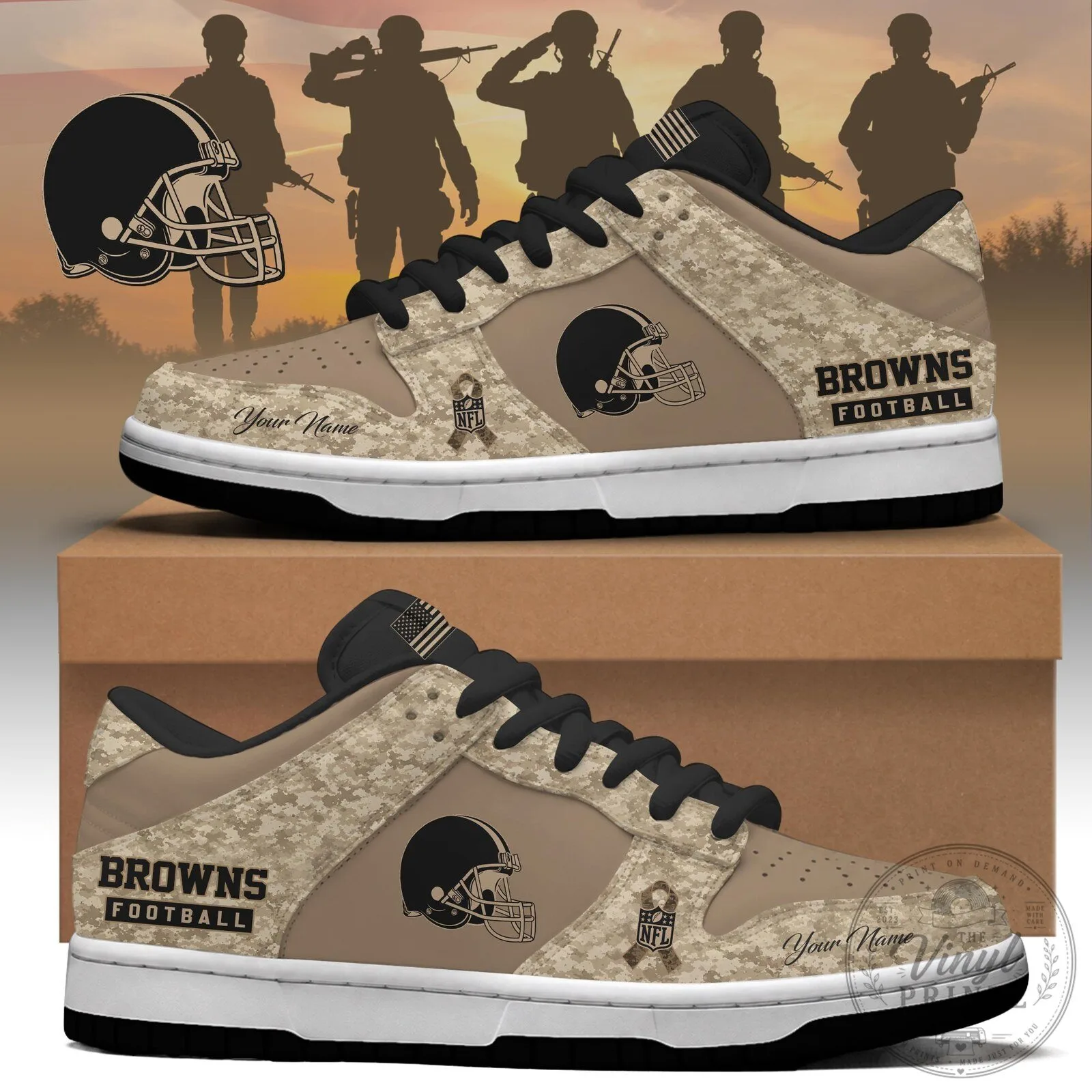 .CLE Veterans Day Shoes Limited Edition