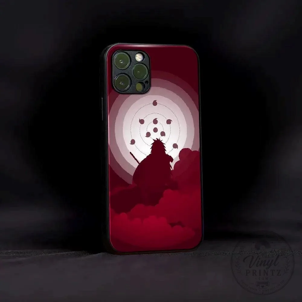 Madara Uchiha Sharingan Rinnegan Eye Naruto Anime Phone Case