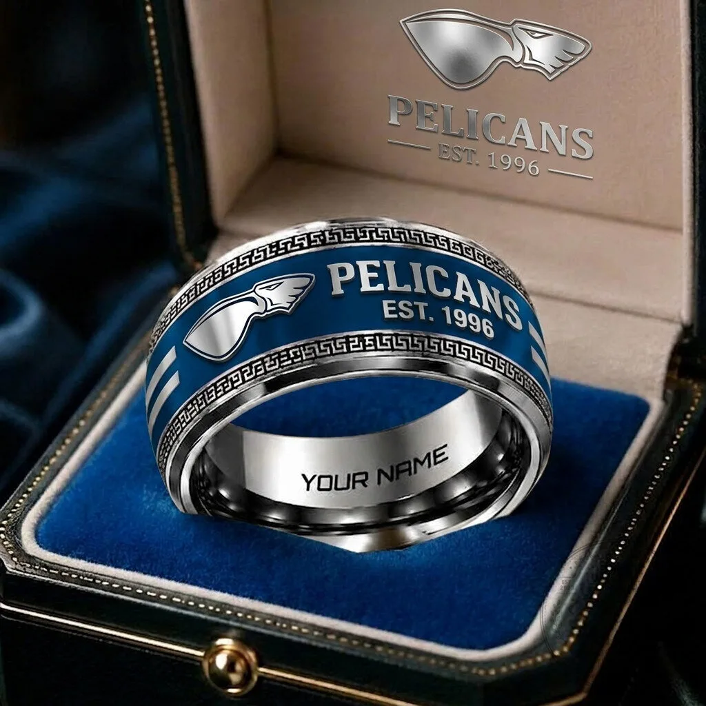 New England Patriots | Premium NFL Super Bowl Legacy Coin 58 Pelicans Liiga Team Special Edition Custom Name Ring