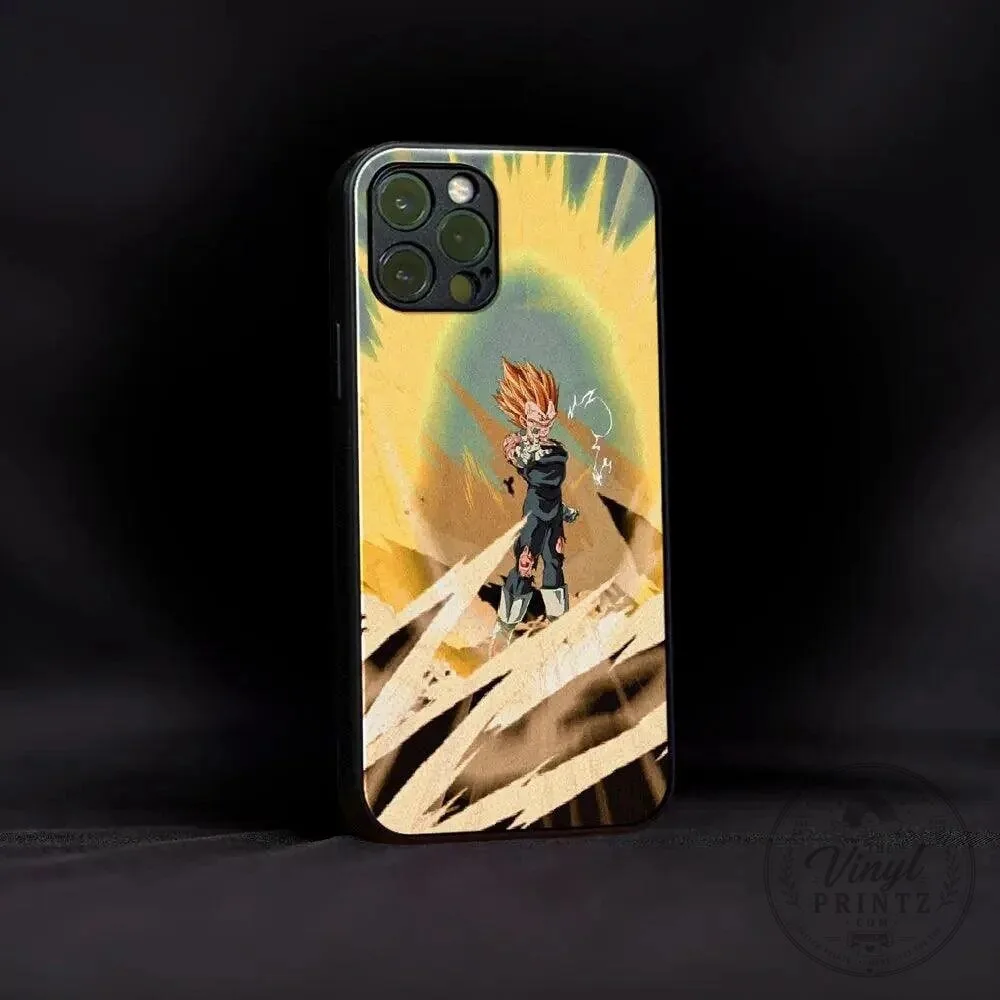 Dragon Ball Z Vegeta Super Saiyan Power Anime Phone Case