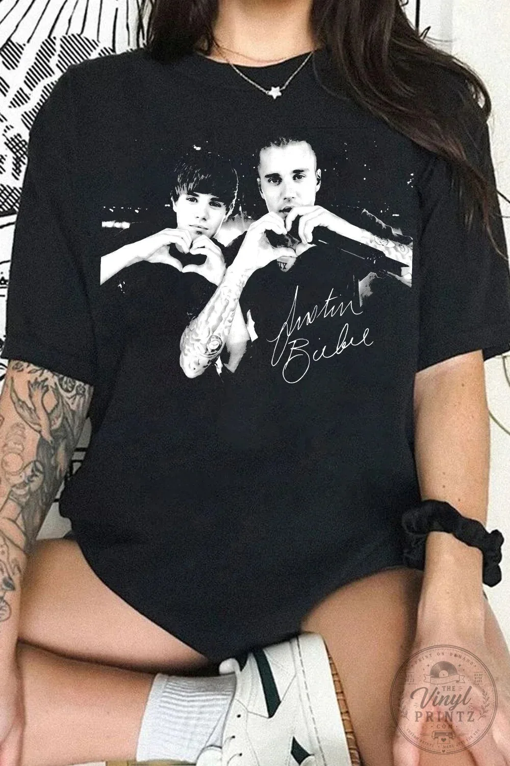 Justin Bieber Shirt, Vintage Style Justin Bieber Fan T-Shirt 13 Justin Bieber Shirt, Vintage Style Justin Bieber Fan T-Shirt