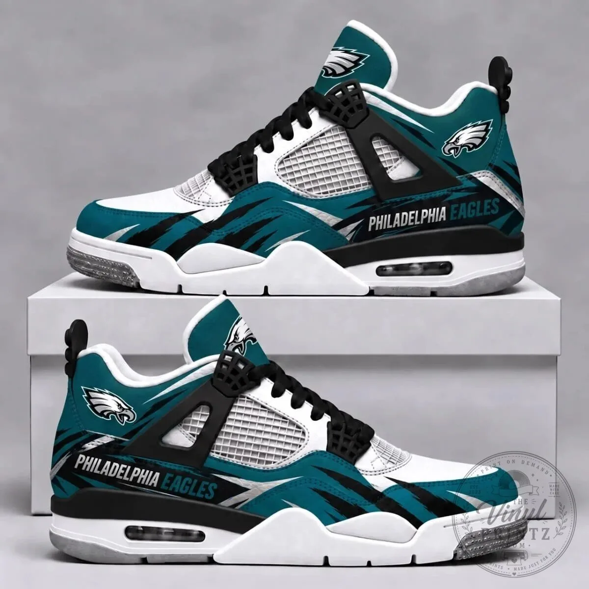 Philadelphia Eagles Fan Custom Air Jordan Shoes
