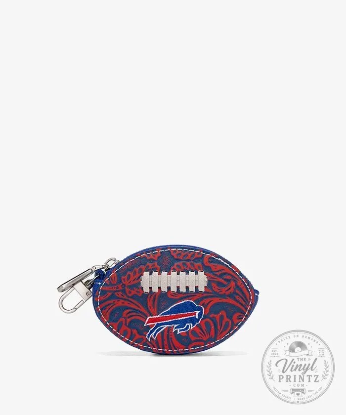 Buffalo Bills Football Coin Purse Keychain