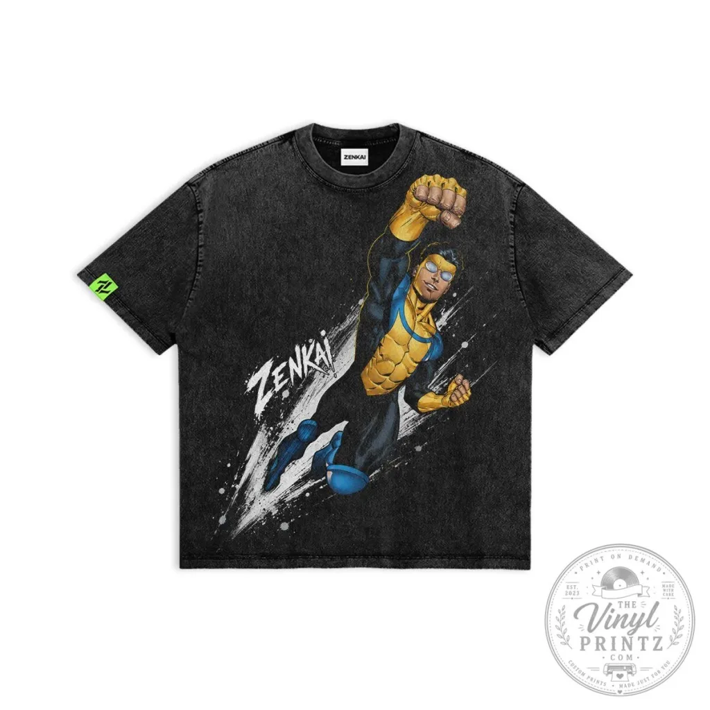 Invincible Mark Grayson Superhero Comic Book Character T-Shirt Invincible Mark Grayson Superhero Comic Book Character T-Shirt