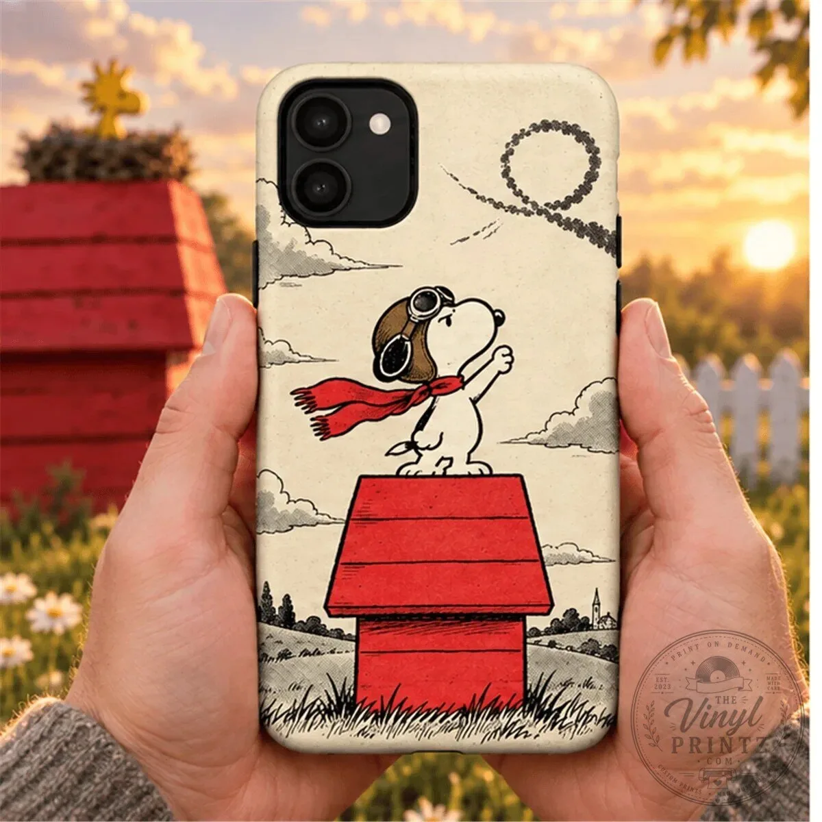 Snoopy Flying Ace Red Baron Peanuts Comic Strip Phone Case 2 Snoopy Flying Ace Red Baron Peanuts Comic Strip Phone Case