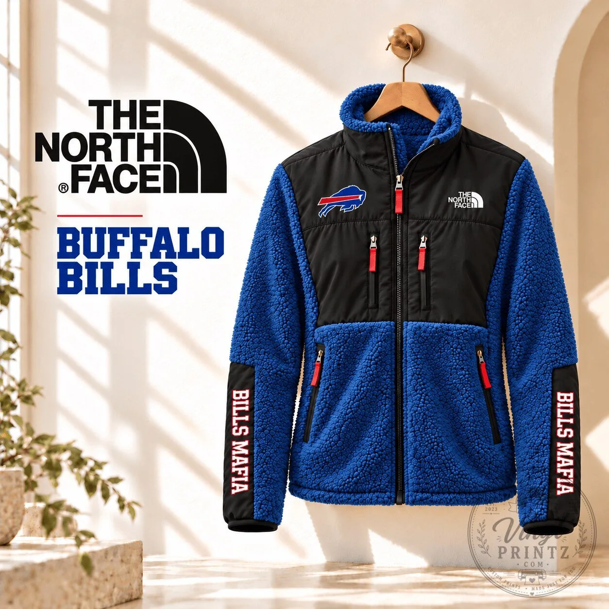 Buffalo Bills Mafia The North Face Fleece Jacket