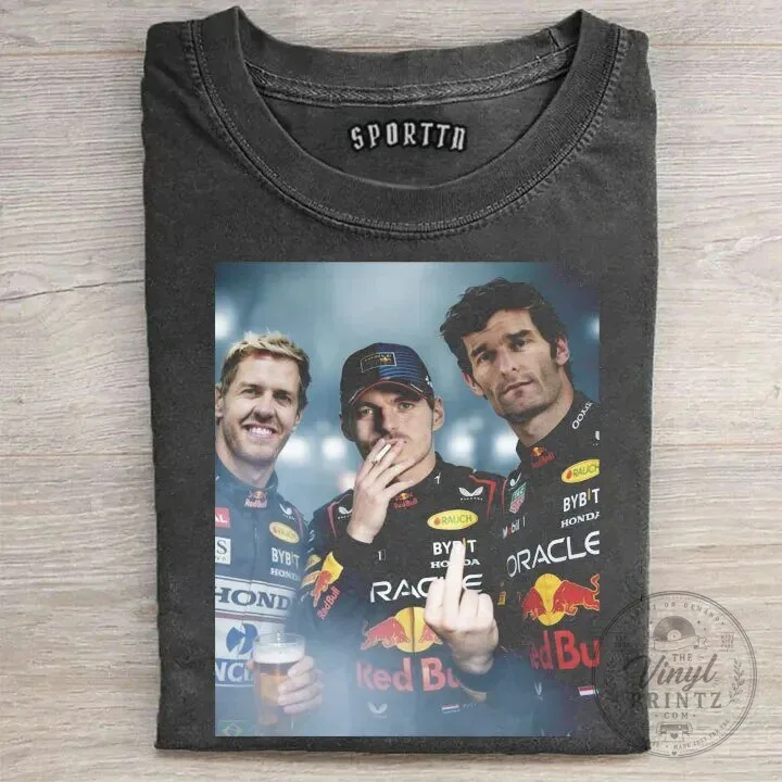 Max Verstappen Red Bull Racing Formula 1 Team Drivers T-Shirt 5 Max Verstappen Red Bull Racing Formula 1 Team Drivers T-Shirt