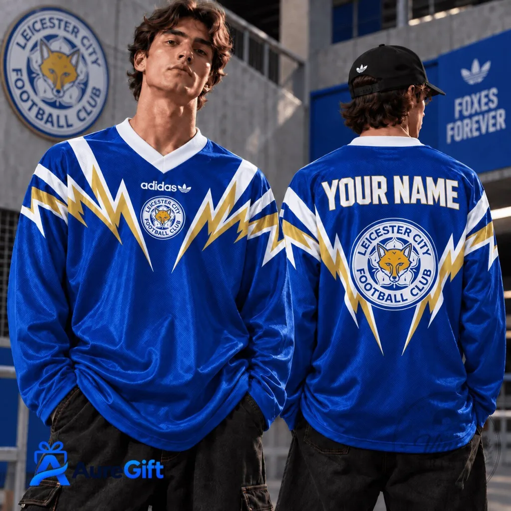 Leicester City Football Club Personalized Long Sleeve Soccer Jersey Leicester City Football Club Personalized Long Sleeve Soccer Jersey