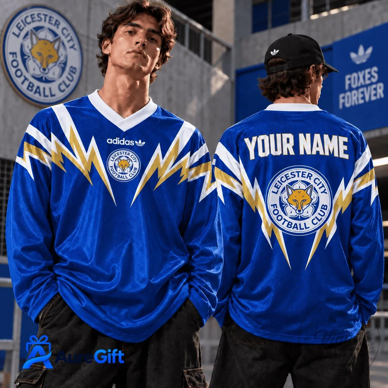 Leicester City Football Club Personalized Long Sleeve Soccer Jersey 1 Leicester City Football Club Personalized Long Sleeve Soccer Jersey