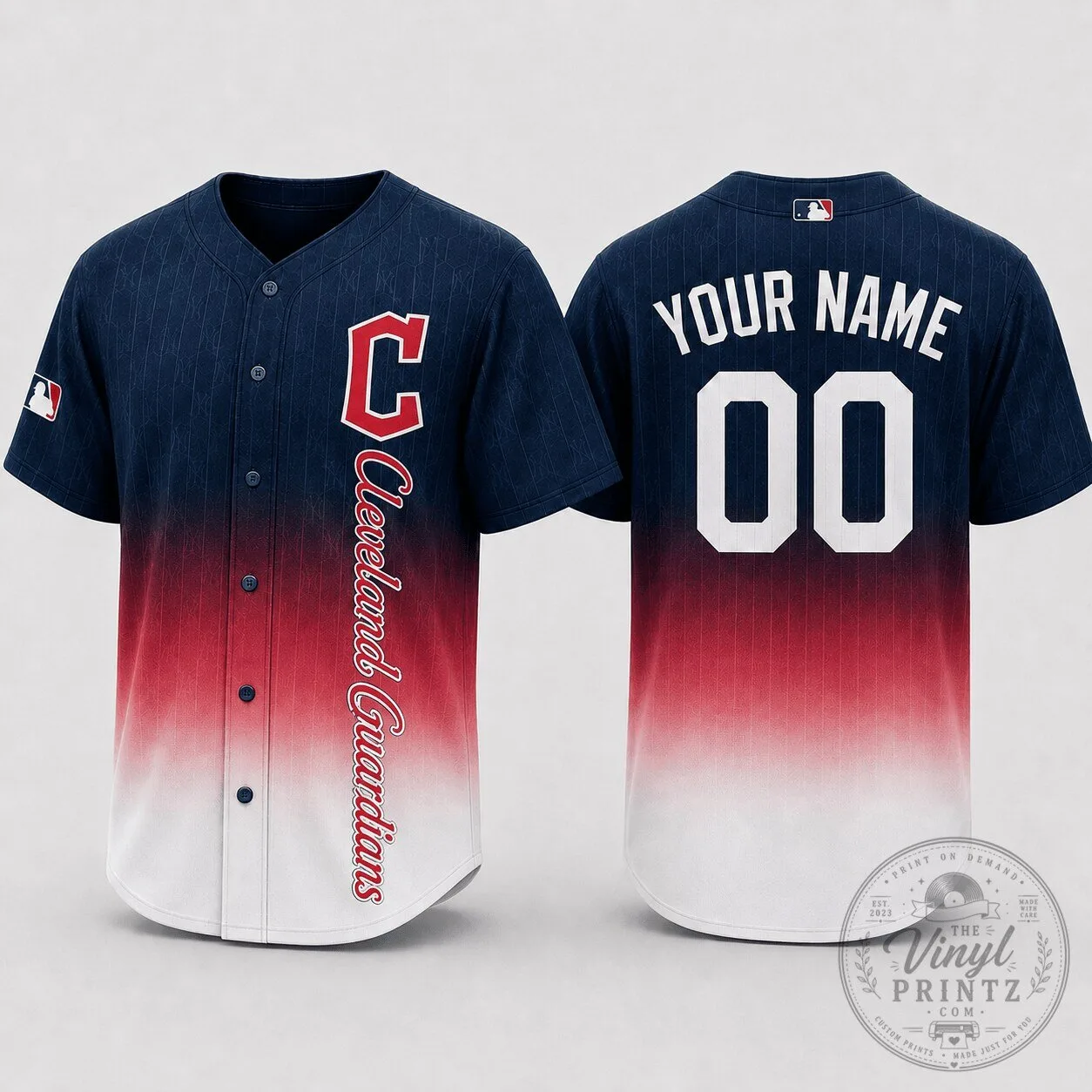Cleveland Guardians Personalized Baseball Jersey for Men and Women