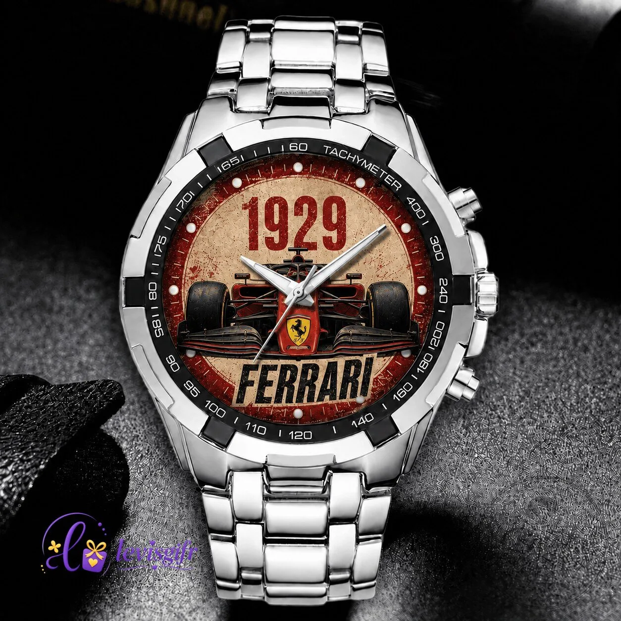 Ferrari Formula 1 Racing Car 1929 Chronograph Quartz Watch