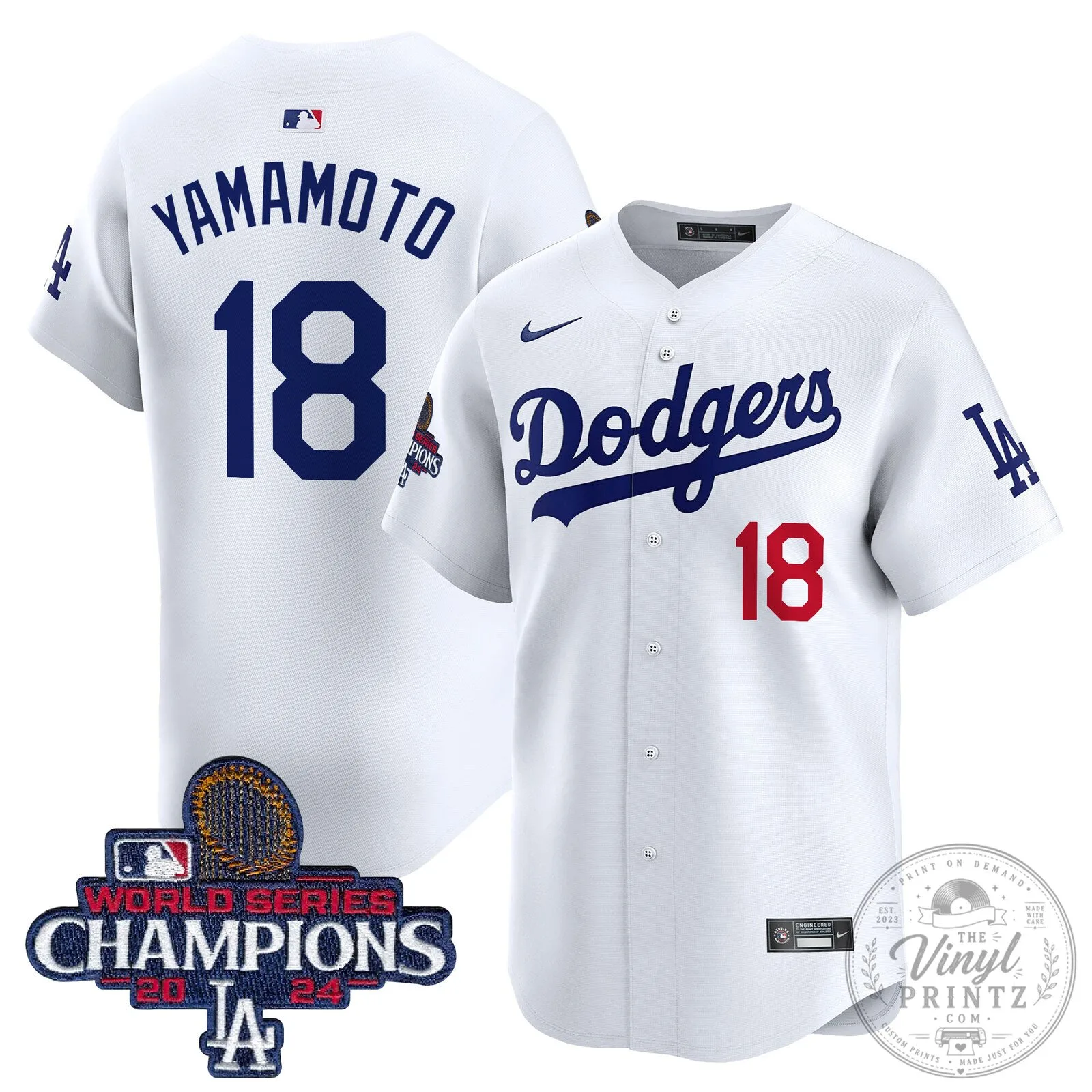 Los Angeles Dodgers Fernando Valenzuela 2024 World Series Champions Baseball Jersey 71 Los Angeles Dodgers Fernando Valenzuela 2024 World Series Champions Baseball Jersey