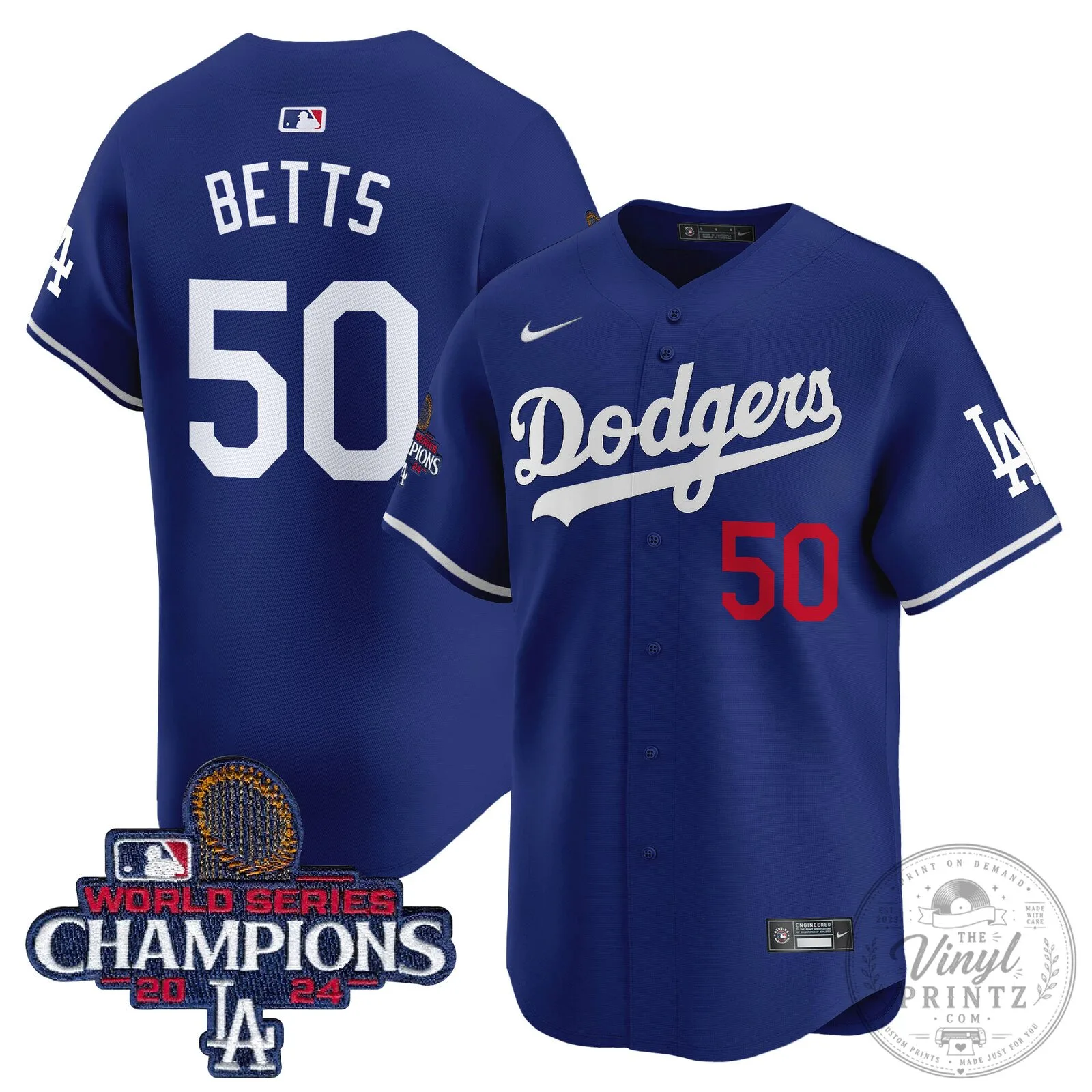 Los Angeles Dodgers Fernando Valenzuela 2024 World Series Champions Baseball Jersey 77 Los Angeles Dodgers Fernando Valenzuela 2024 World Series Champions Baseball Jersey
